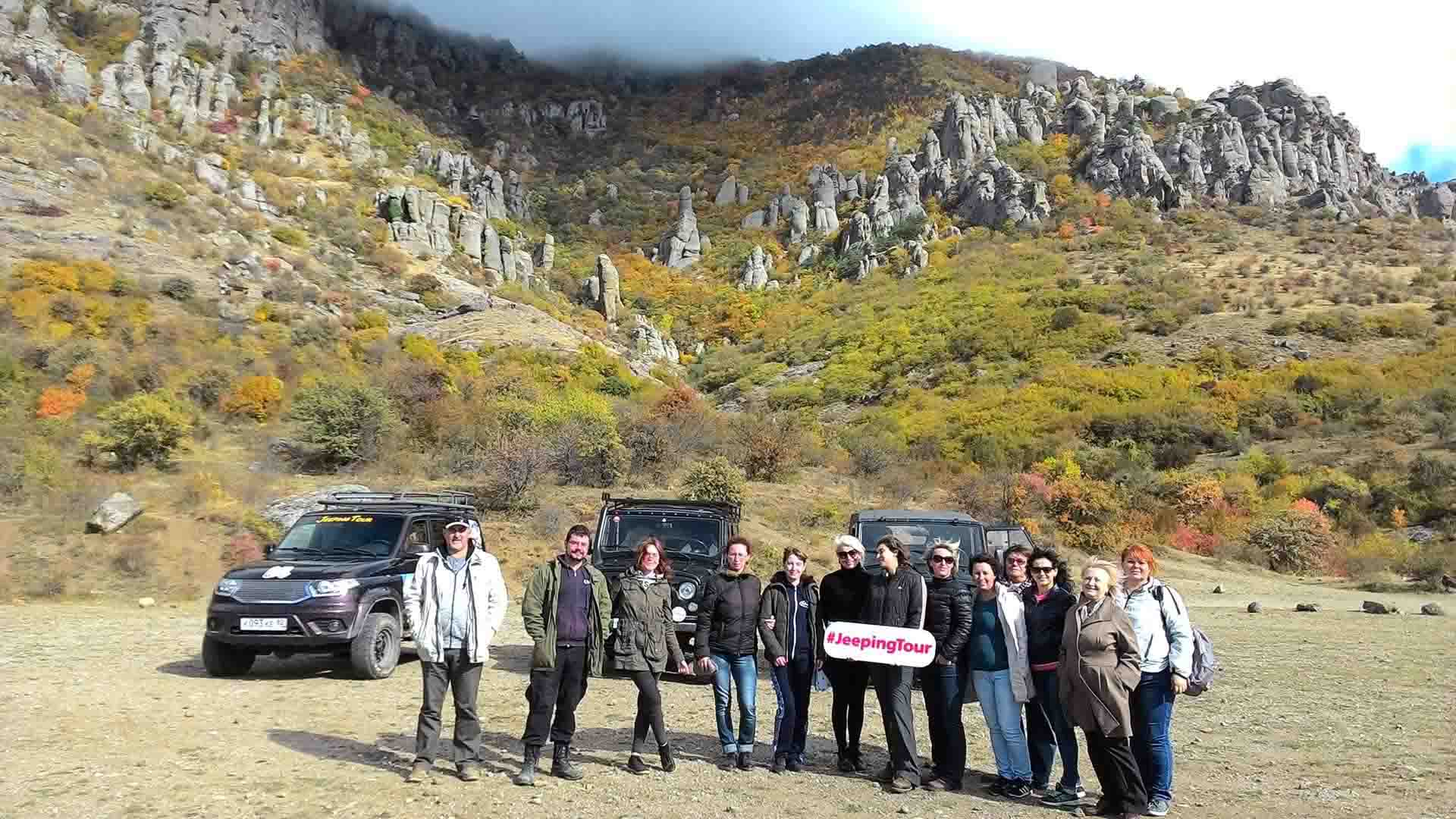 Джип туры в Алуште на лавандовые поля джиппинг в Крыму